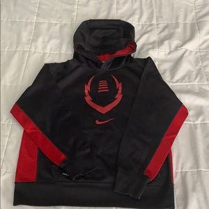 Boys Nike football hoodie size L
